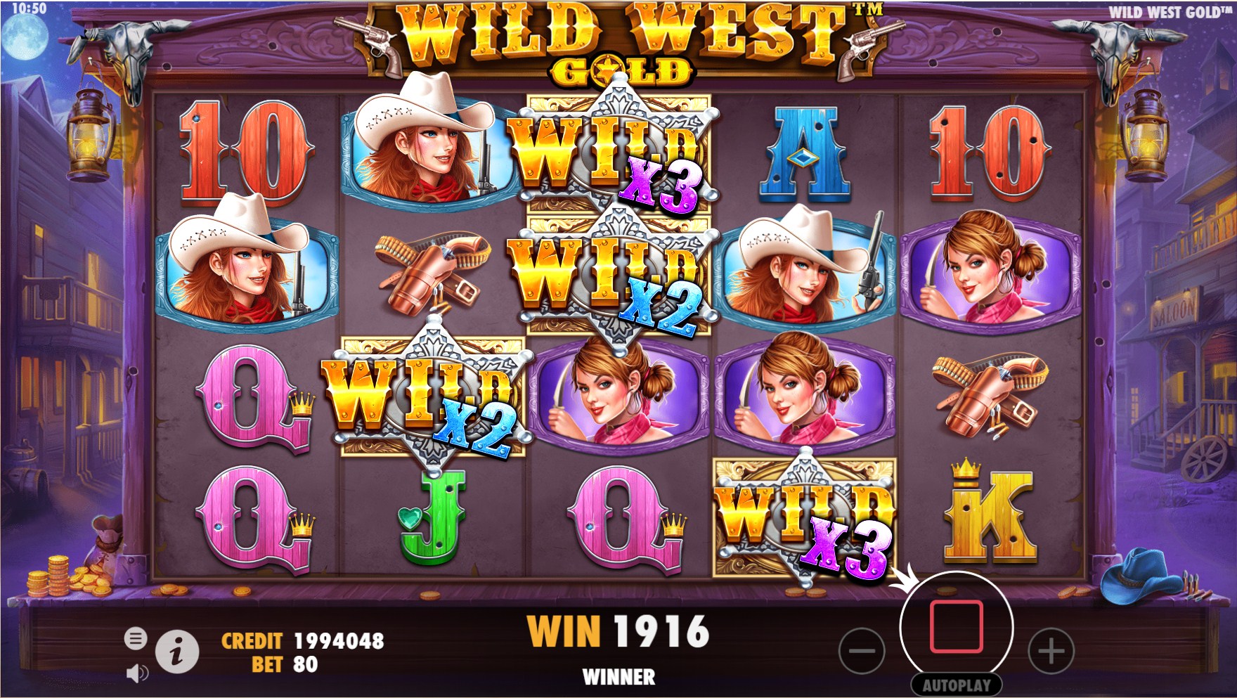 Wild West Gold - Pragmatic Play - Las Mejores Tragamonedas