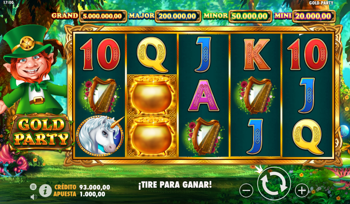 Gold Party - Pragmatic Play - Las Mejores Tragamonedas Gratis